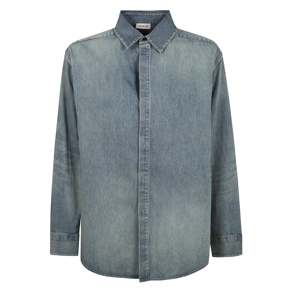 Shirts > Denim Shirts - - Fear Of God - Modalova