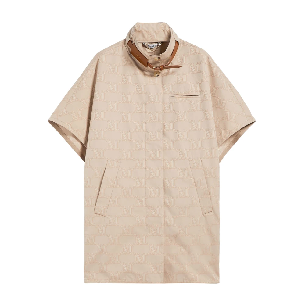 Max Mara Logo Fawn Kiss Stijlvolle Mode Beige Dames