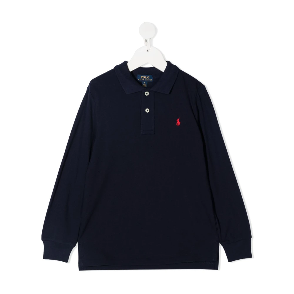 Polo Ralph Lauren 032 Polo Shirt - Stilren och Bekväm Blue, Pojke