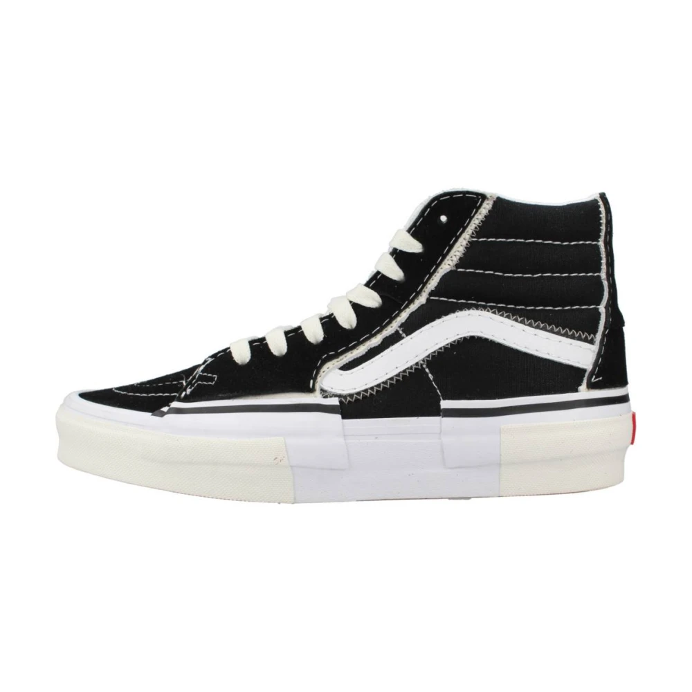 Vans Hoge Top Reconstruct Sneakers Dames Schoenen Zwart