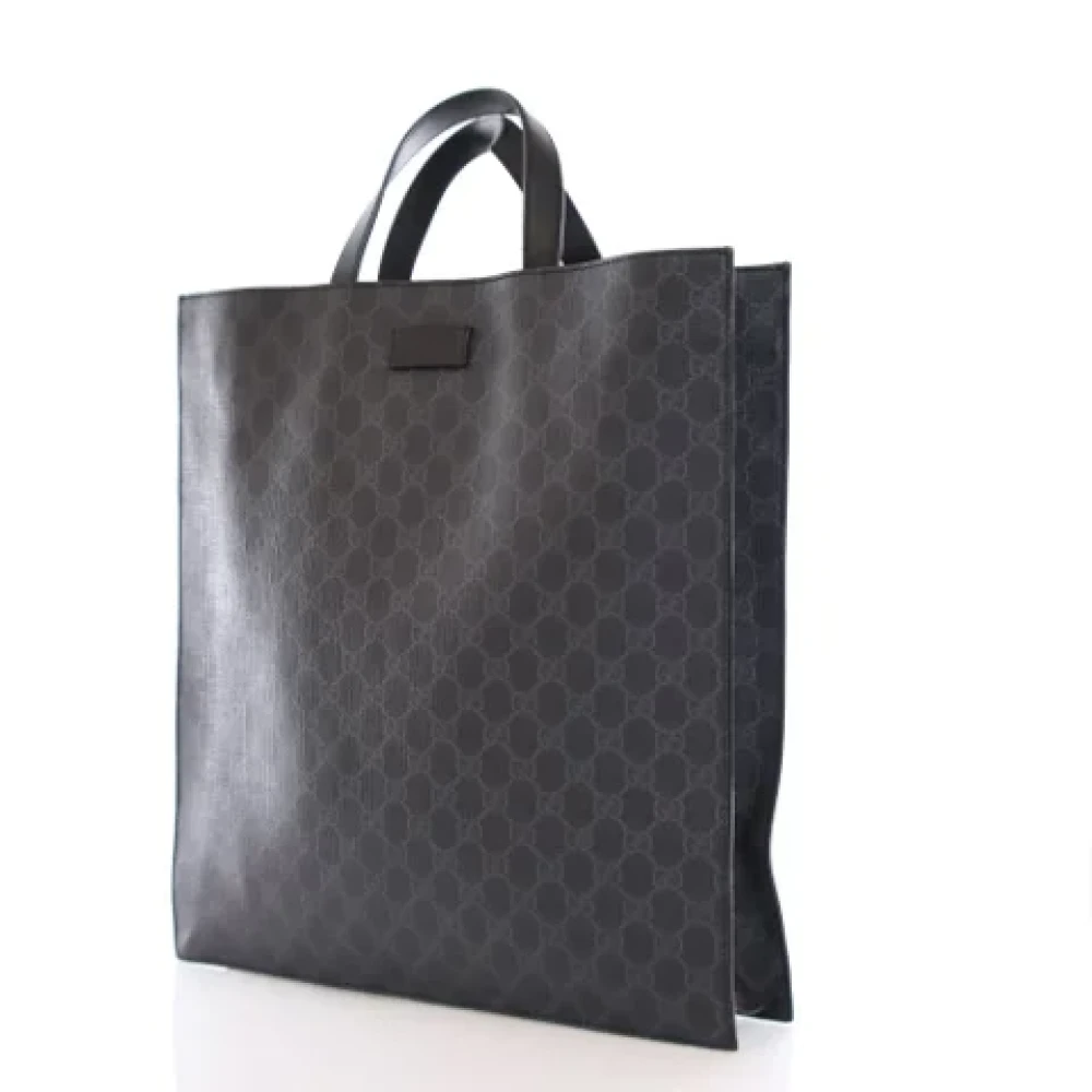 Gucci Vintage Pre-owned Coated canvas gucci-bags Black Dames