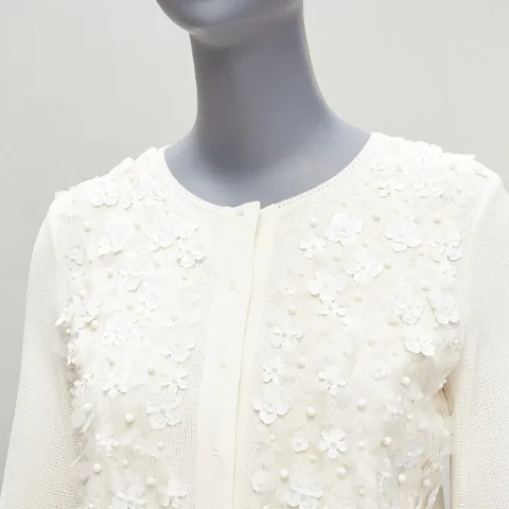 Giambattista Valli Pre-owned Fabric tops White Dames