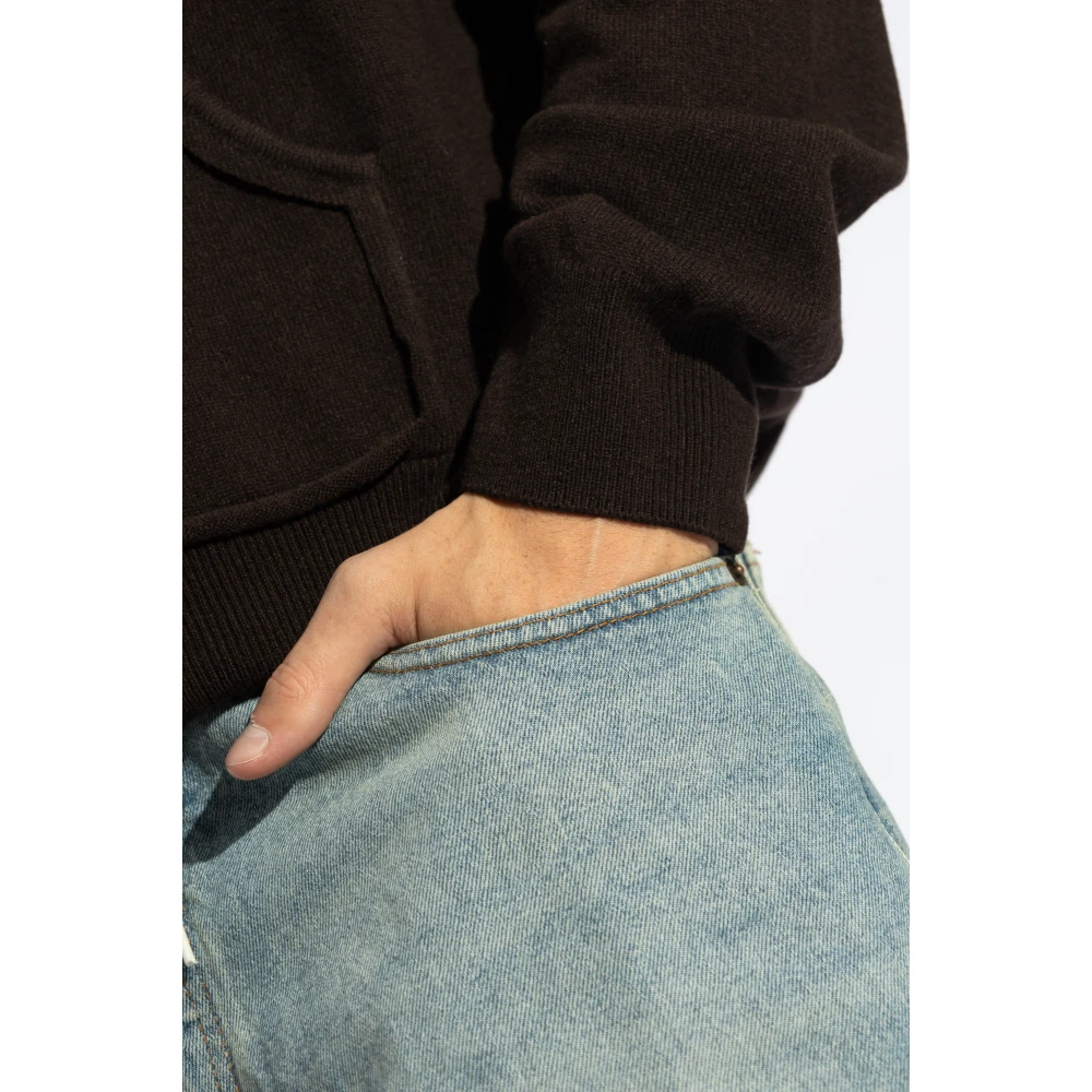 MM6 Maison Margiela Denim Shorts Blue Heren