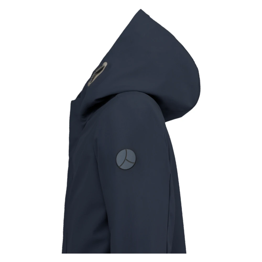 People of Shibuya Waterafstotende parka met capuchon Blue Heren