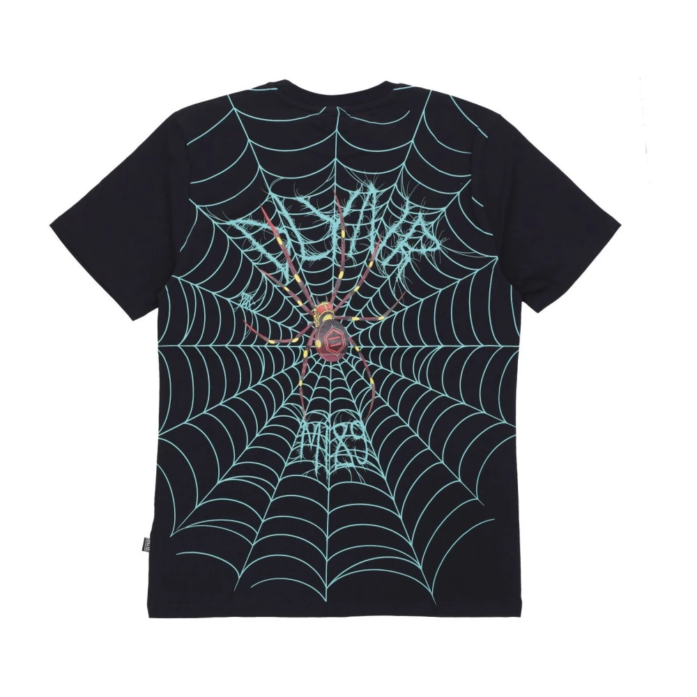 Dolly Noire Joro Spider Tee Zwart Black Heren