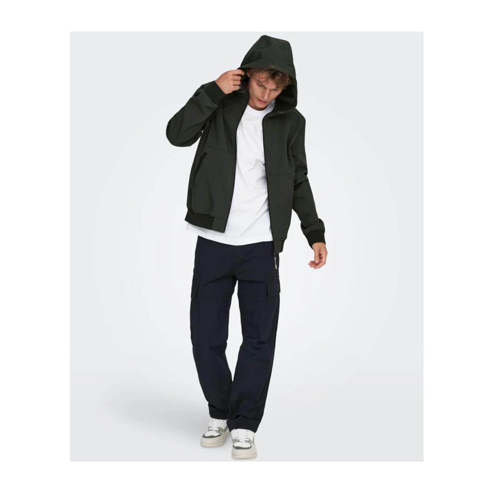 Only & Sons Bowie Heren Bomberjack Green Heren