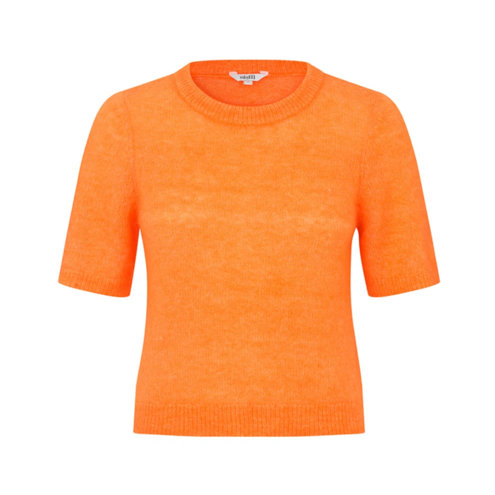 MbyM Oranje Peel Gebreide Trui Orange Dames