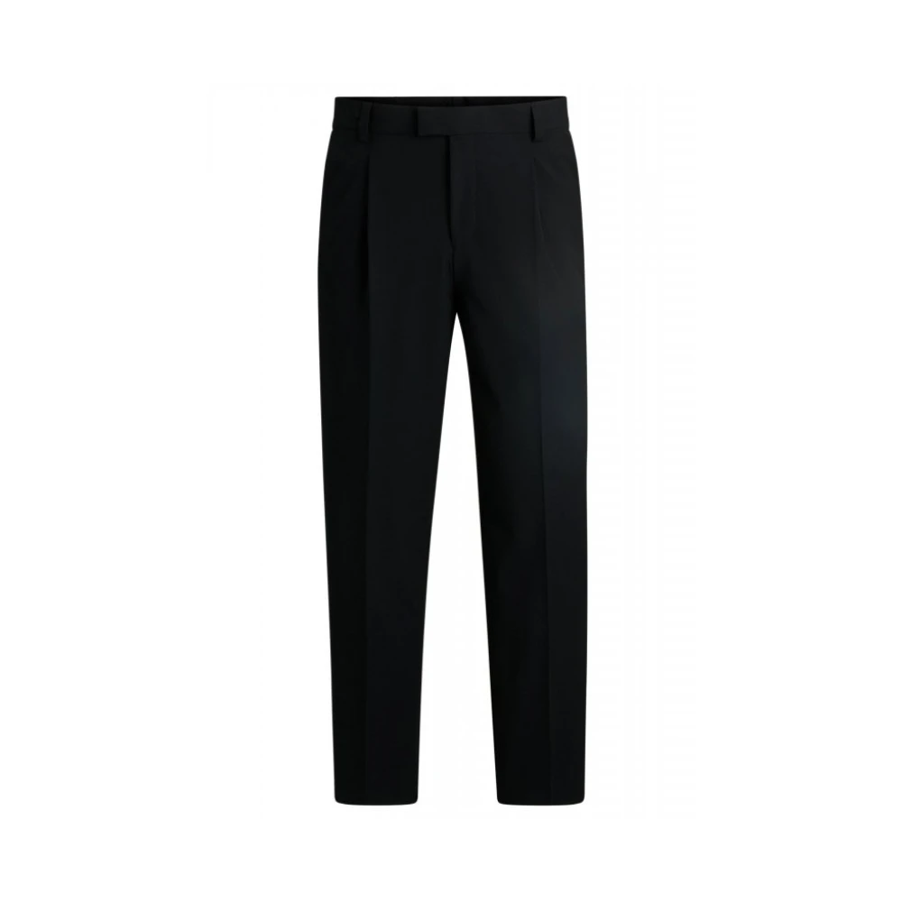 Hugo - Pantalones Slim-Fit - Trousers - Hombre - Negro - Xl