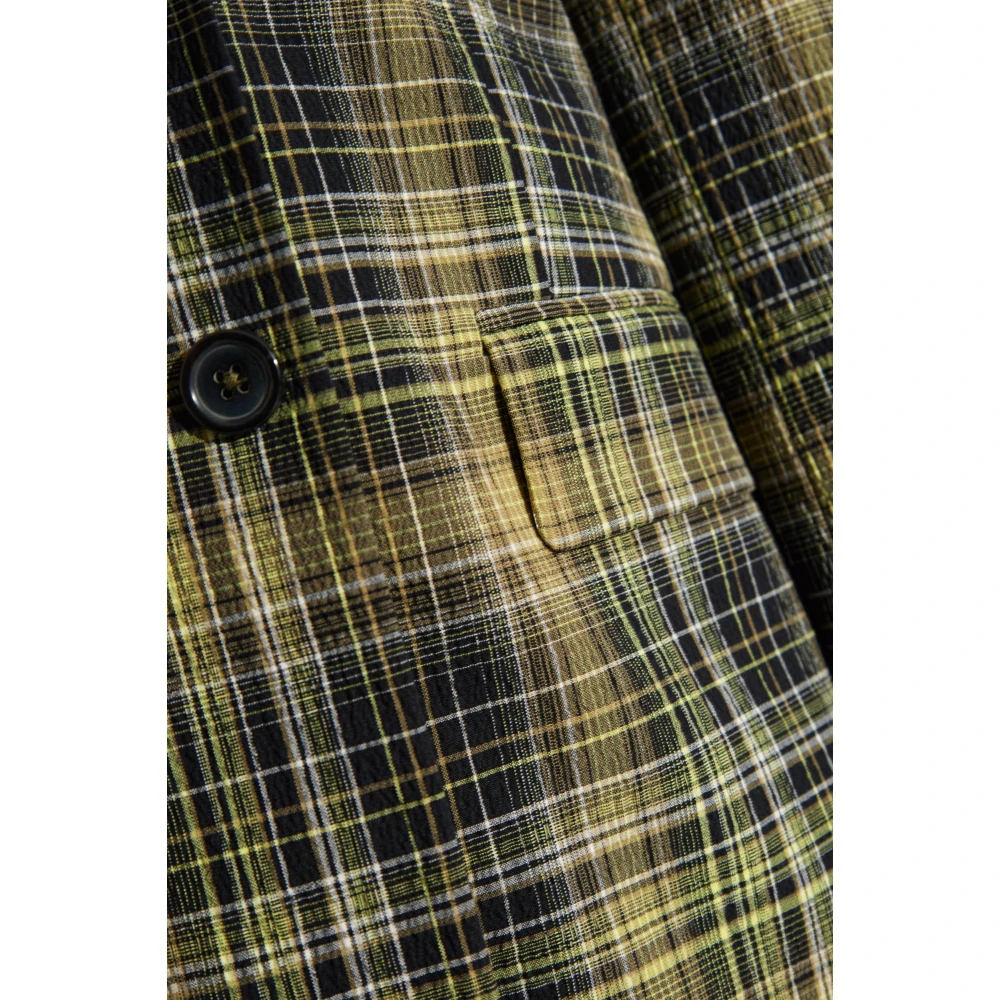 PS By Paul Smith Blazer met ruitpatroon Green Dames