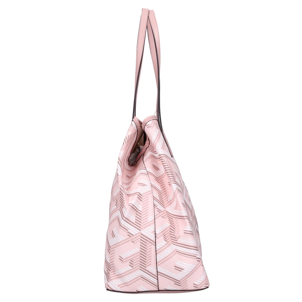 Guess Faux Leather Shopper Pink Dames