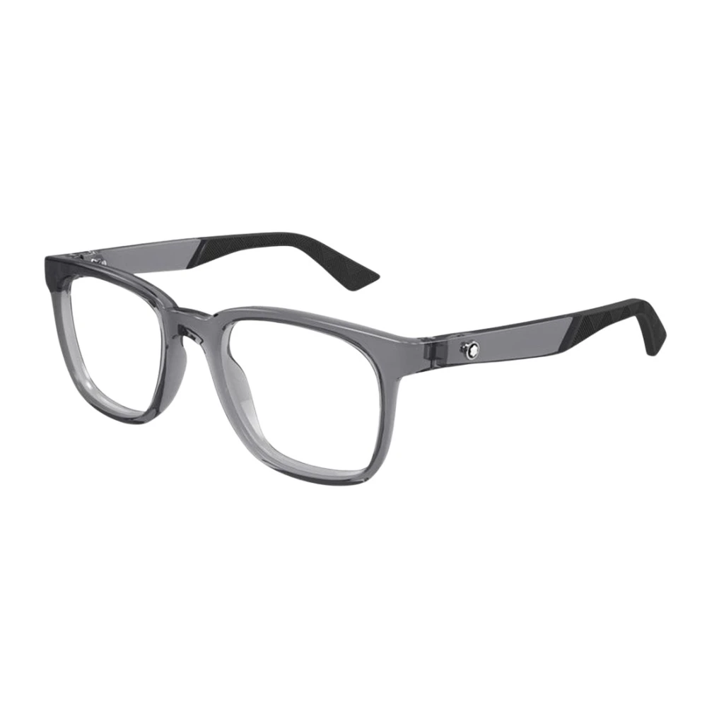 Montblanc Men's Gray Optical Frame - Glasses - 51 Mm - Accessories