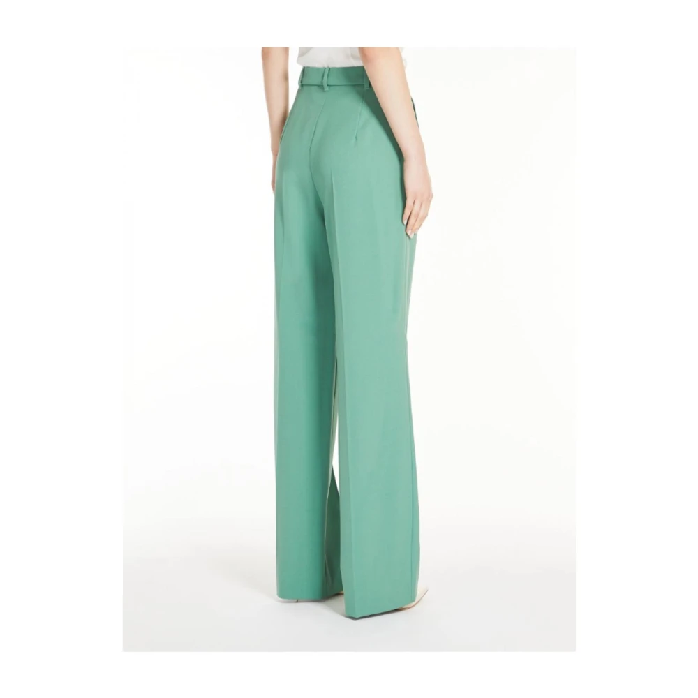 Max Mara Wollen broek Green Dames