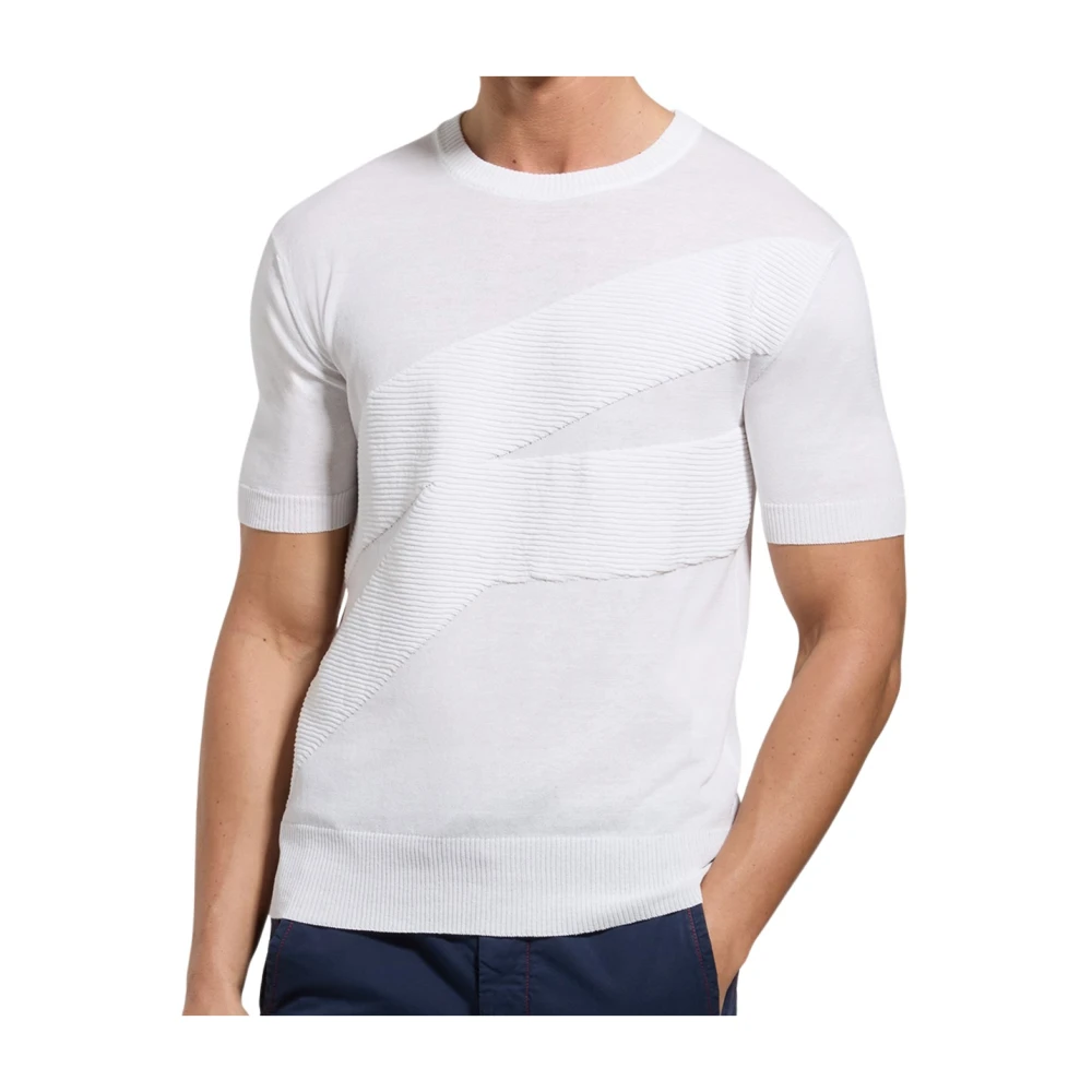 Bikkembergs Men's White T-Shirt - T-Shirts - S - Tops