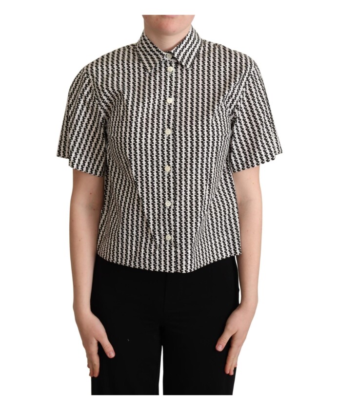 polo-en-coton-noir-et-blanc-elegant