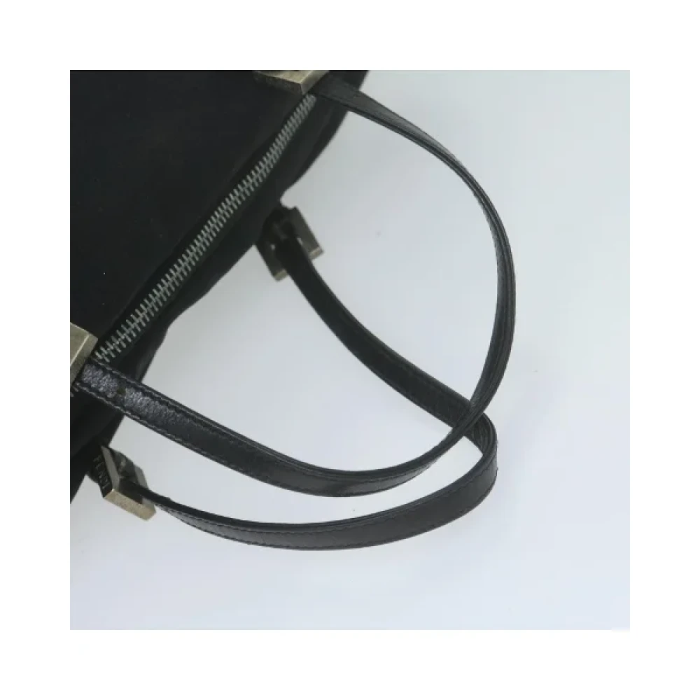 Fendi Vintage Pre-owned Nylon handbags Black Dames