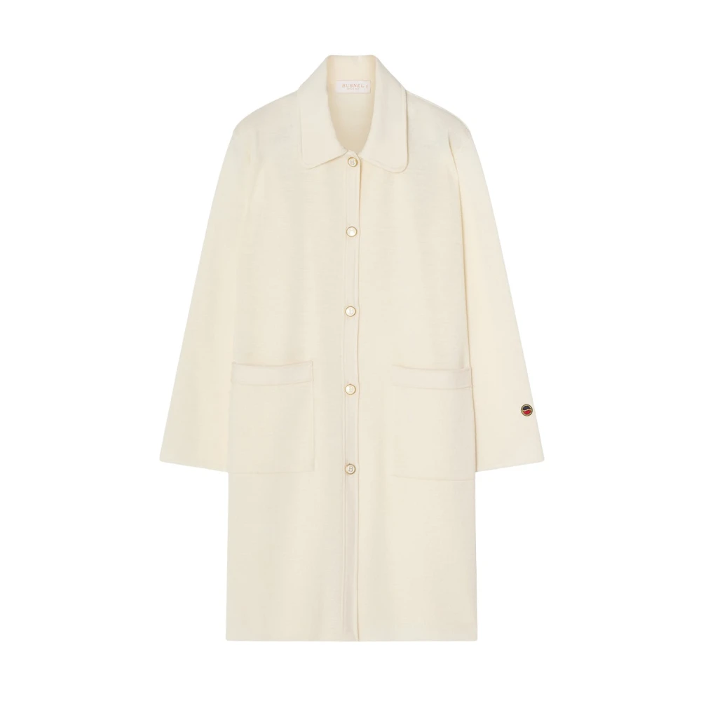 Coats > Single-Breasted Coats - - Busnel - Modalova
