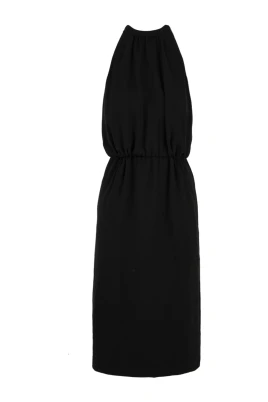 Elegant Svart Klänning Modell 2906