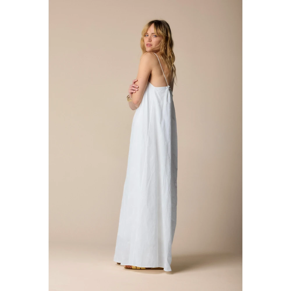 Kocca Elegante Maxi Jurken voor Vrouwen White Dames