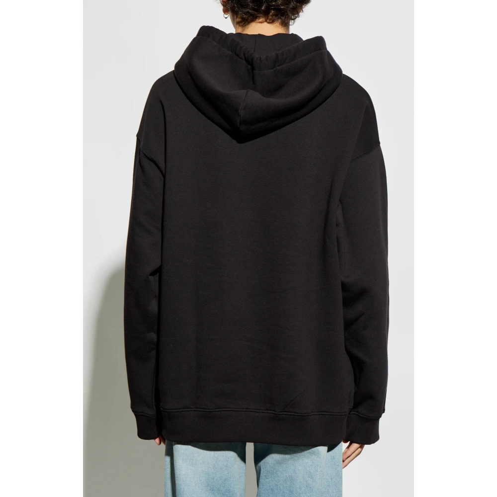 Versace Jeans Couture Gedrukte sweatshirt Black Heren