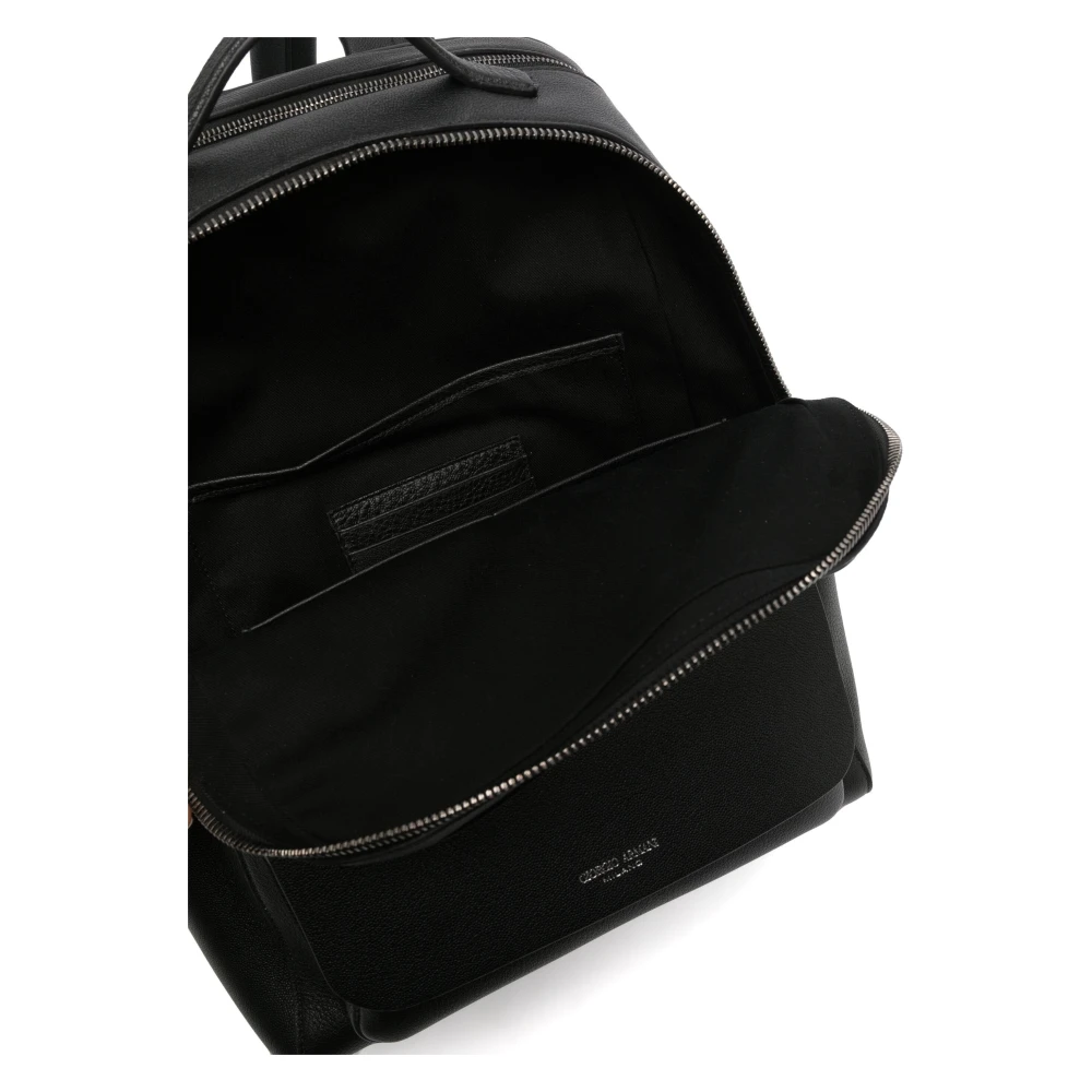 Giorgio Armani Backpacks Black Heren