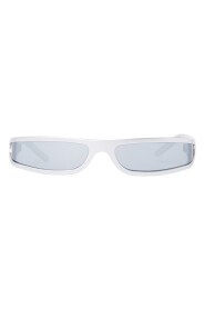 Okulary przeciwsłoneczne prostokątne z lustrzanymi soczewkami
