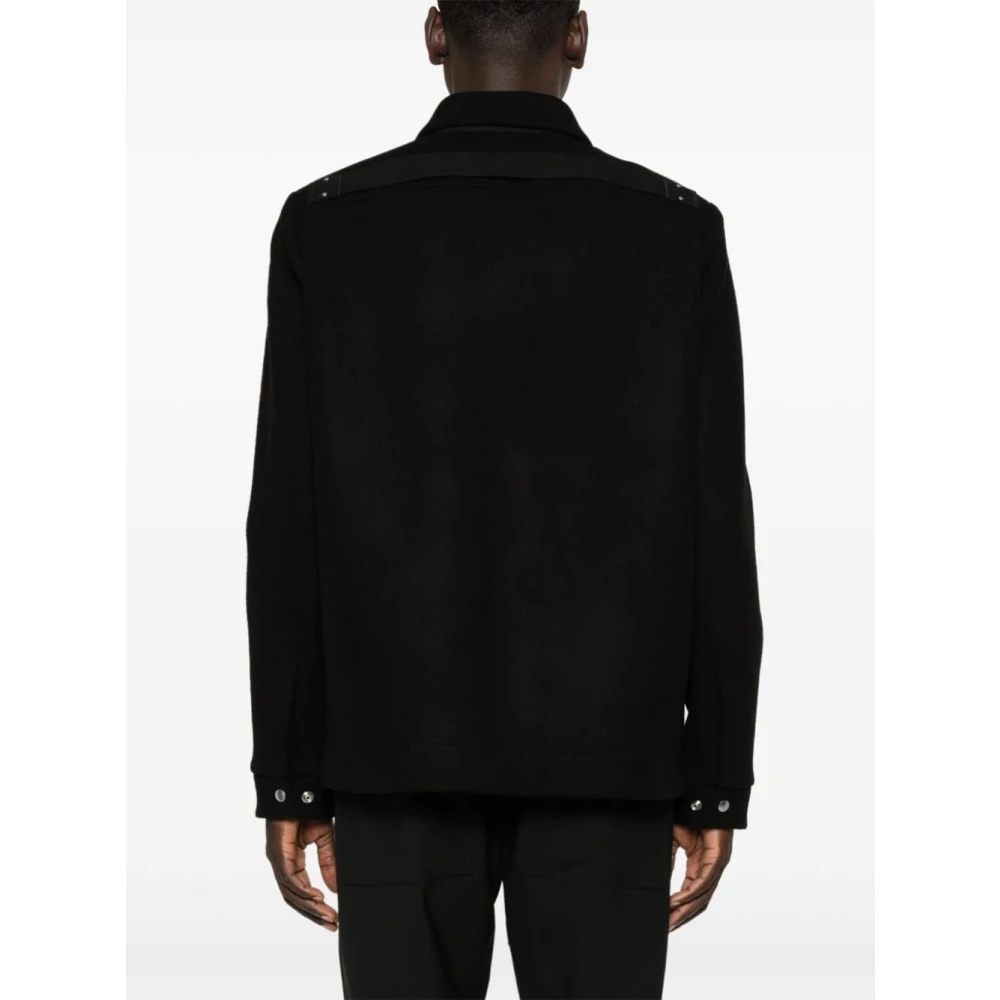 Rick Owens Zwarte Jassen voor een Stijlvolle Look Black Heren