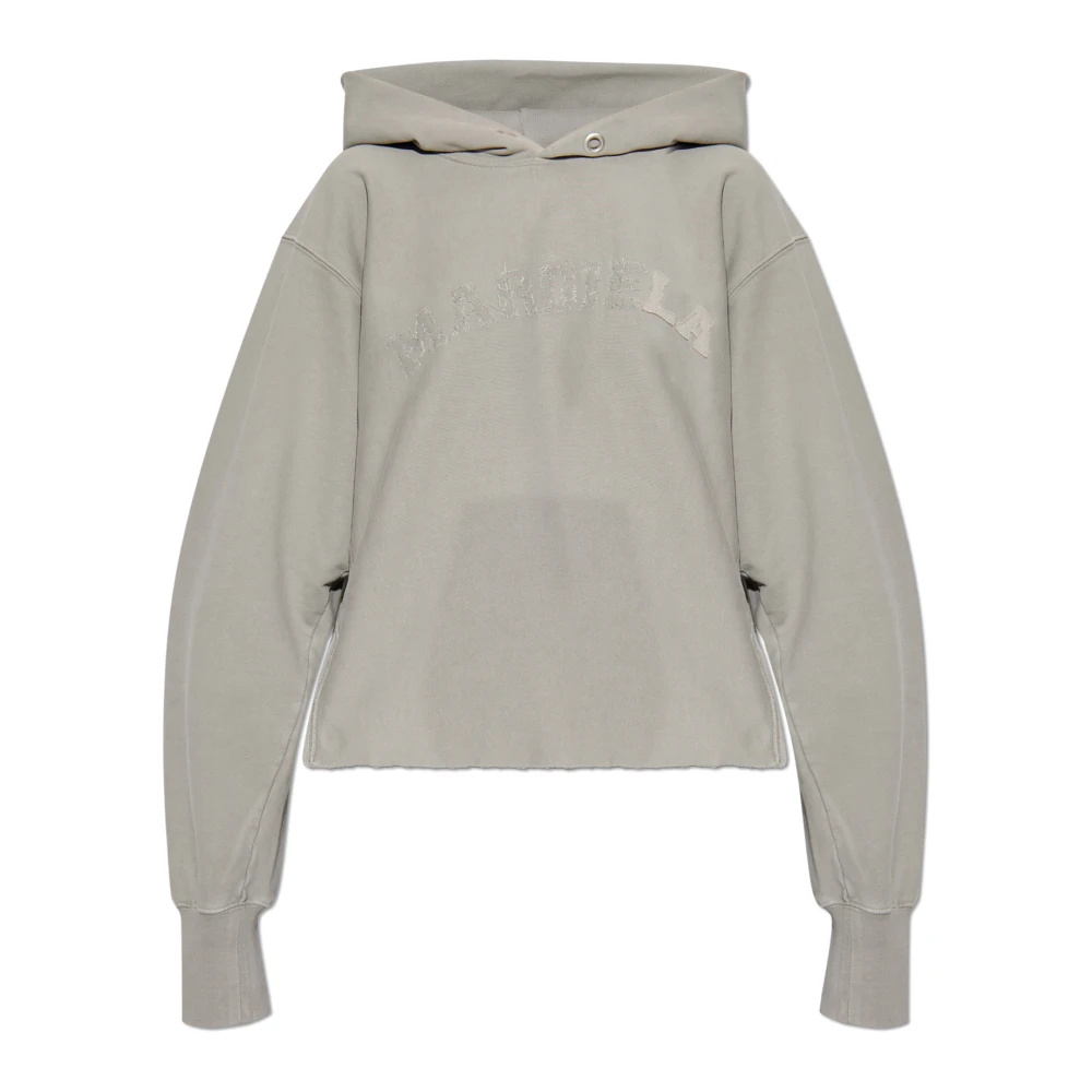 Maison Margiela Donna Grigio - Logo Sweatshirt - Sweatshirts & Hoodies - L