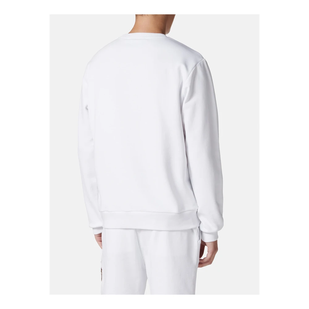 Iceberg Klassieke regular fit crewneck sweatshirt in het wit met Looney Tunes-detail White Heren