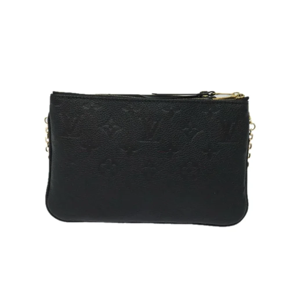 Louis Vuitton Vintage Pre-owned Leather louis-vuitton-bags Black Dames