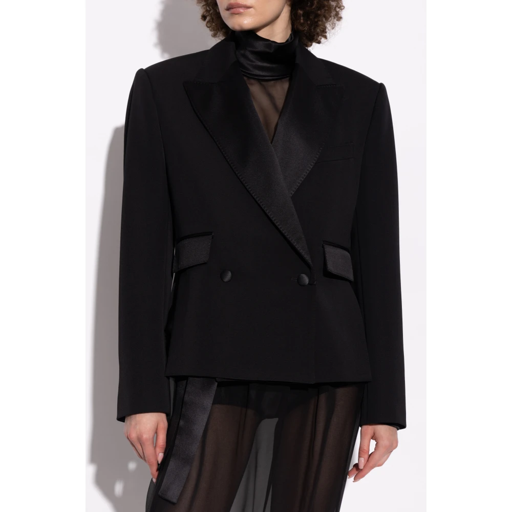 Dolce & Gabbana Wollen jas Black Dames