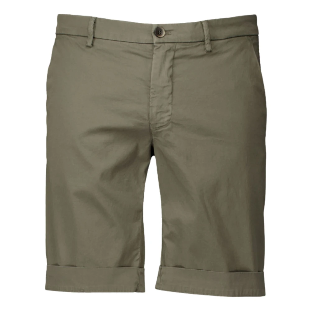 Mason's Uomo Verde Me303 Shorts