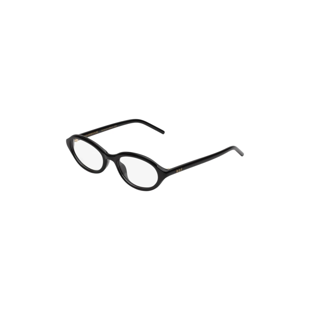 Retrosuperfuture Unisex Black Glasses, 53 Mm, Numero 145 Oval Frame