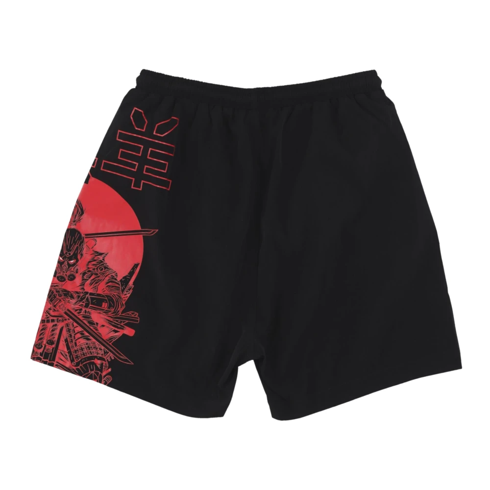 Dolly Noire Musashi Outline Zwemshorts Zwart Multi Black Heren