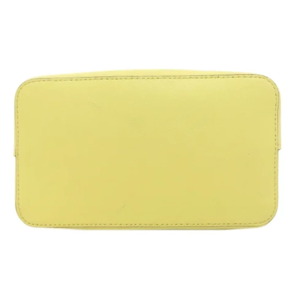 Michael Kors Pre-owned Leather handbags Yellow Dames