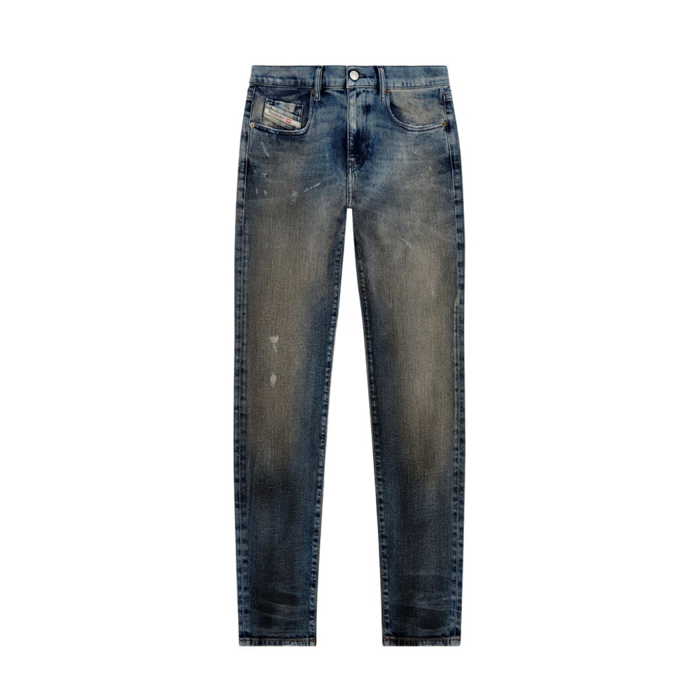 Diesel Men's Blue Slim Fit Jeans, W36, D-Strukt Jeans