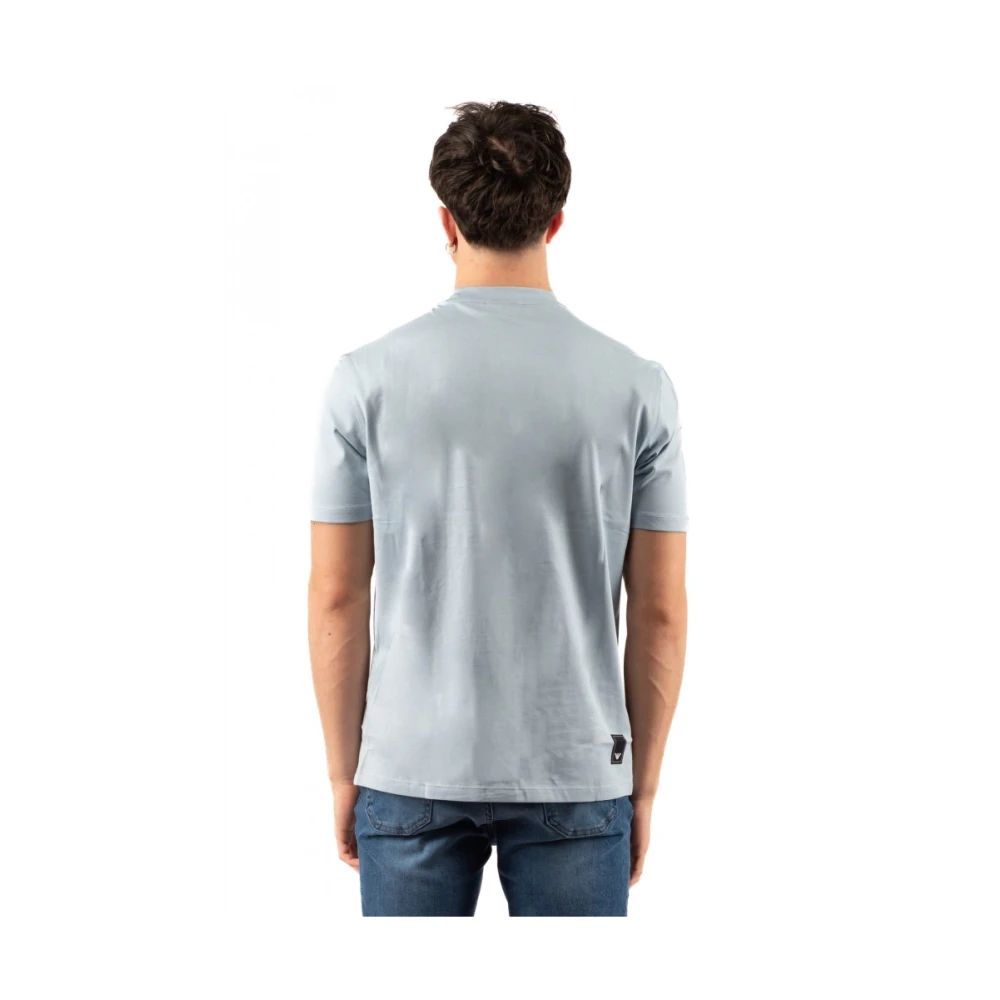 Emporio Armani Stijlvol T-shirt voor heren Blue Heren