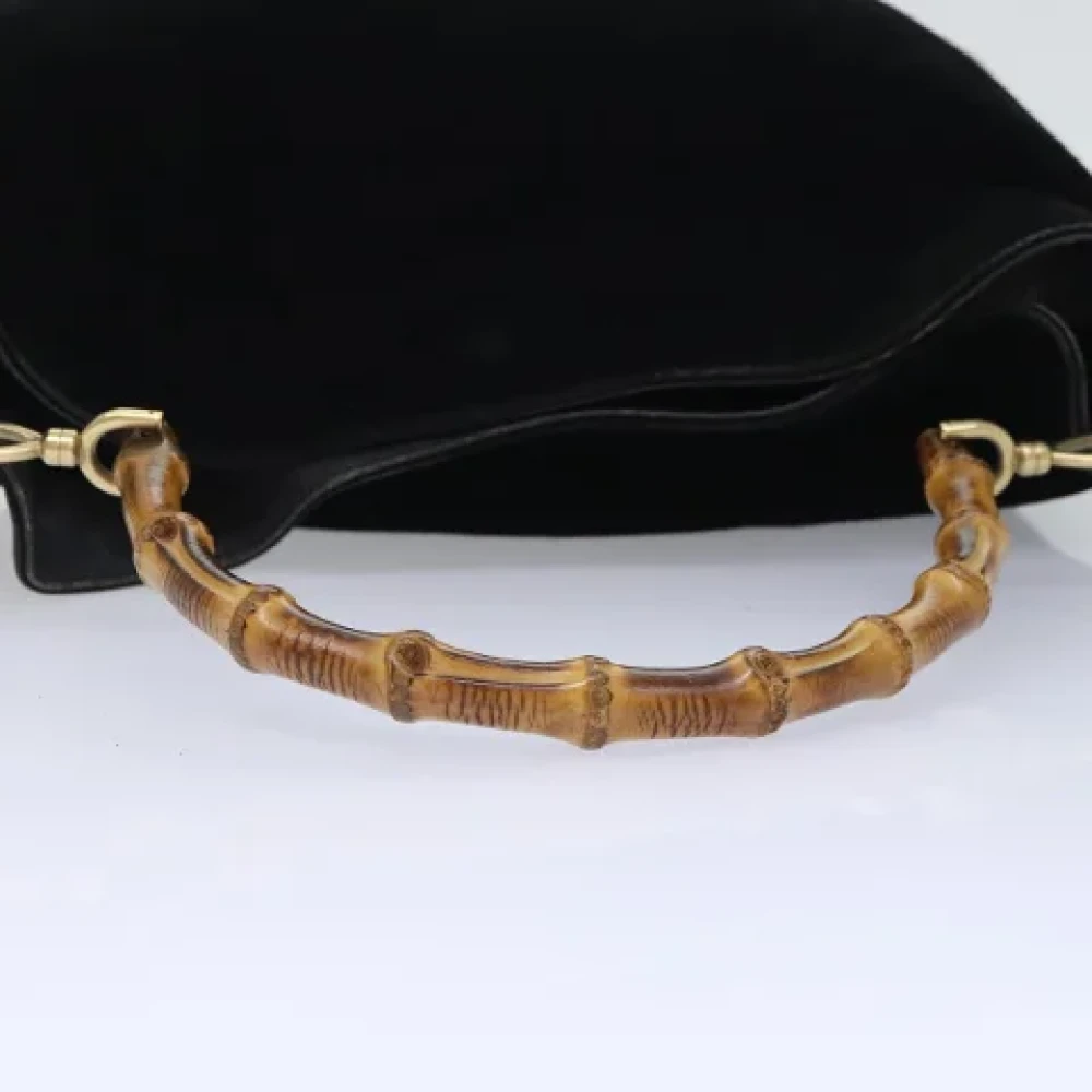 Gucci Vintage Pre-owned Suede gucci-bags Black Dames