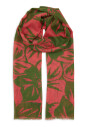 echarpe-unisexe-rose-en-coton-et-lin-avec-motif-floral