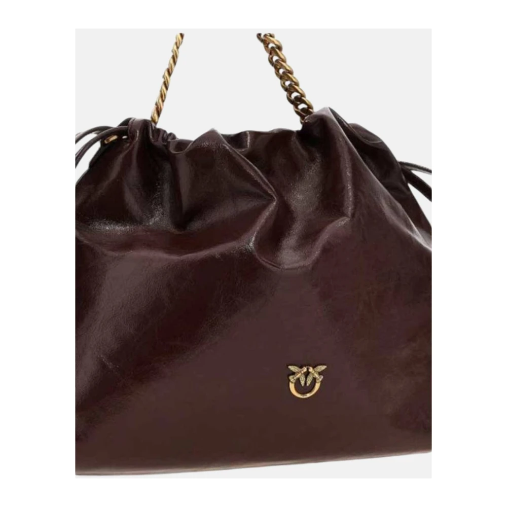 pinko Stijlvolle Handtas voor Trendy Vrouwen Brown Dames