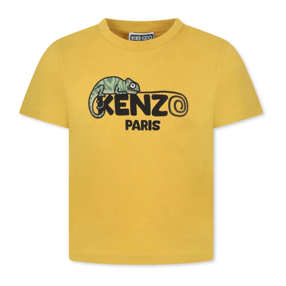 Kenzo Gul Kortärmad T-shirt Yellow, Unisex