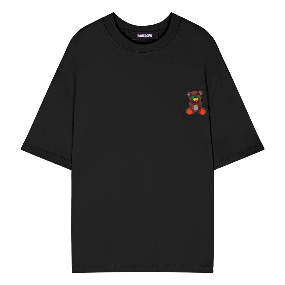 Barrow T-shirt Iconische teddy Black Unisex