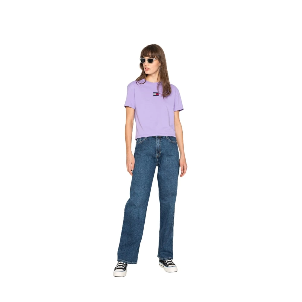 Tommy Jeans Klassieke Straight Fit Denim Jeans Blue Dames