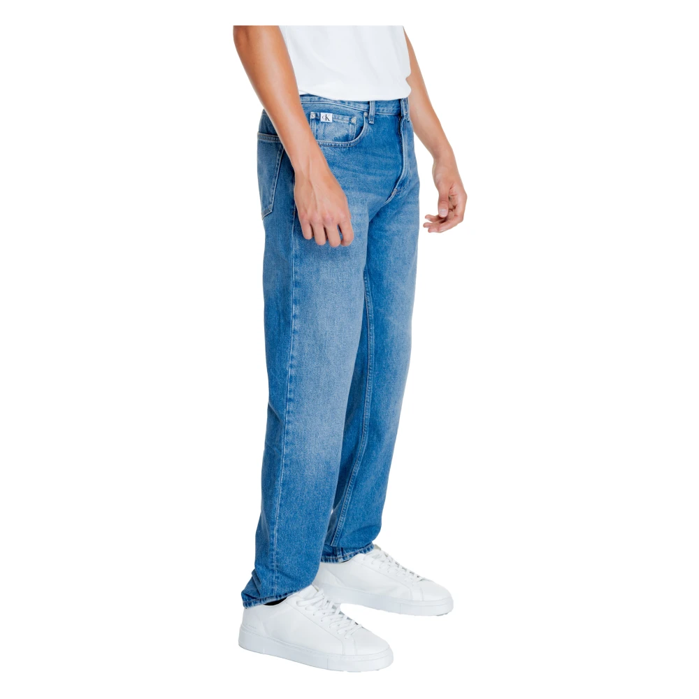 Calvin Klein Jeans Straight Jeans Herfst Winter Collectie Blue Heren