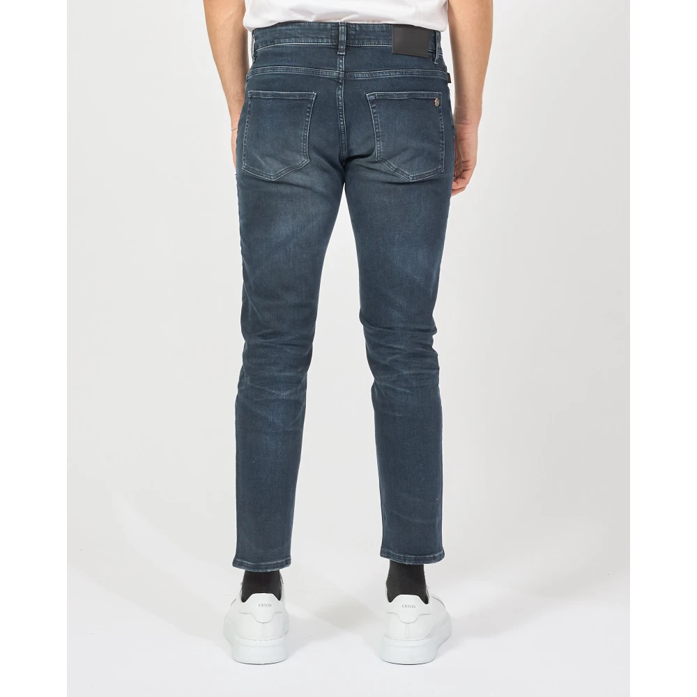 Hugo Boss Blauwe Slim Fit Jeans Blue Heren