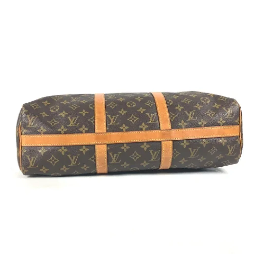 Louis Vuitton Vintage Pre-owned Cotton louis-vuitton-bags Brown Dames