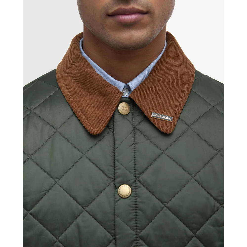 Barbour 30e verjaardag Liddesdale Gewatteerde Jas Green Heren