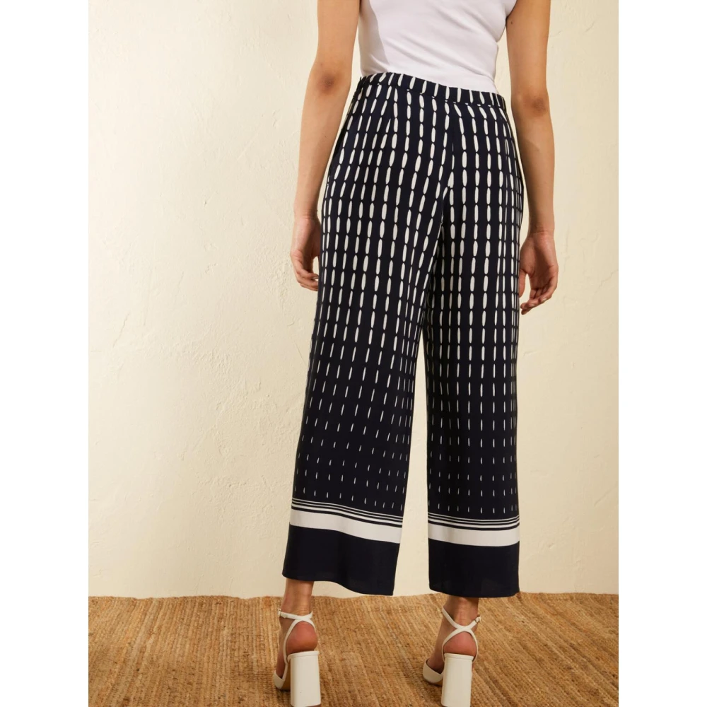 Elena Mirò Stijlvolle Broek Blue Dames
