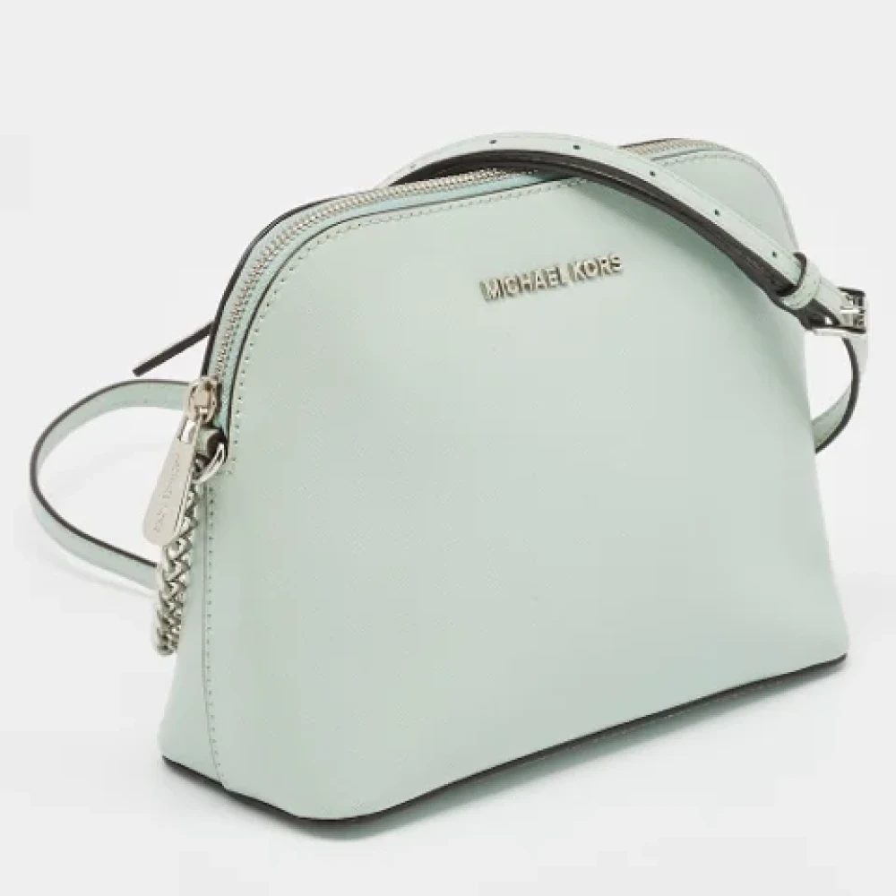 Michael Kors Pre-owned Leather shoulder-bags Green Dames