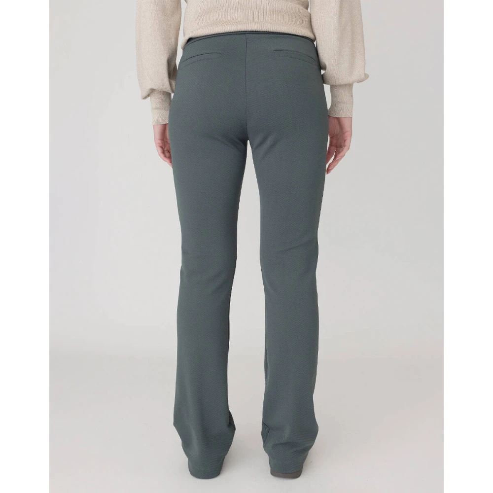 Anna Van Toor Stijlvolle Pantalon voor Vrouwen Green Dames