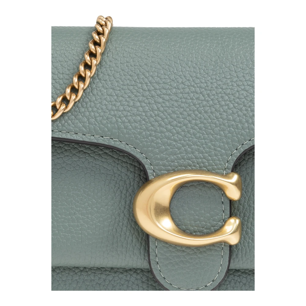 Coach Tabby Chain Portemonnee Green Dames